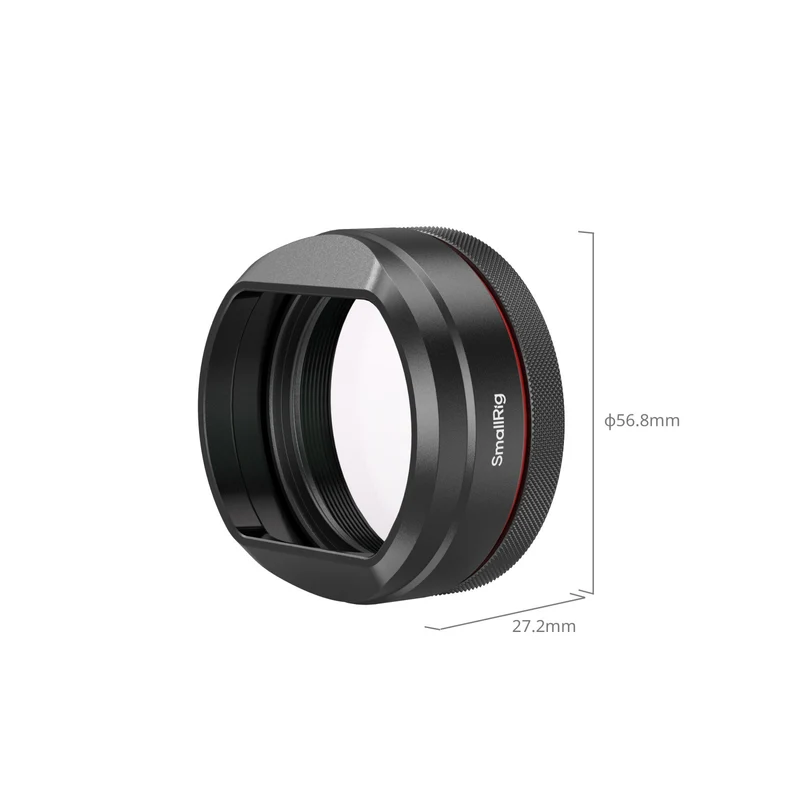 SmallRig UV Filter with Lens Hood Kit for FUJIFILM X100VI / X100V (Black) 5850
