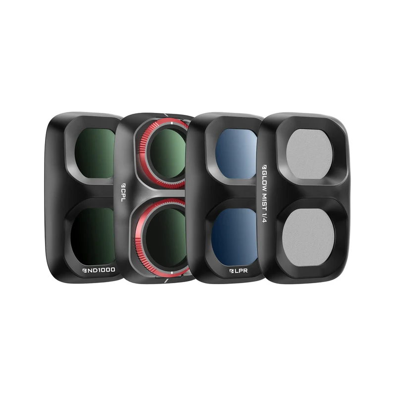 Freewell 4-pack Every Day Series Filter Set for DJI Osmo Pocket 4P (Black)