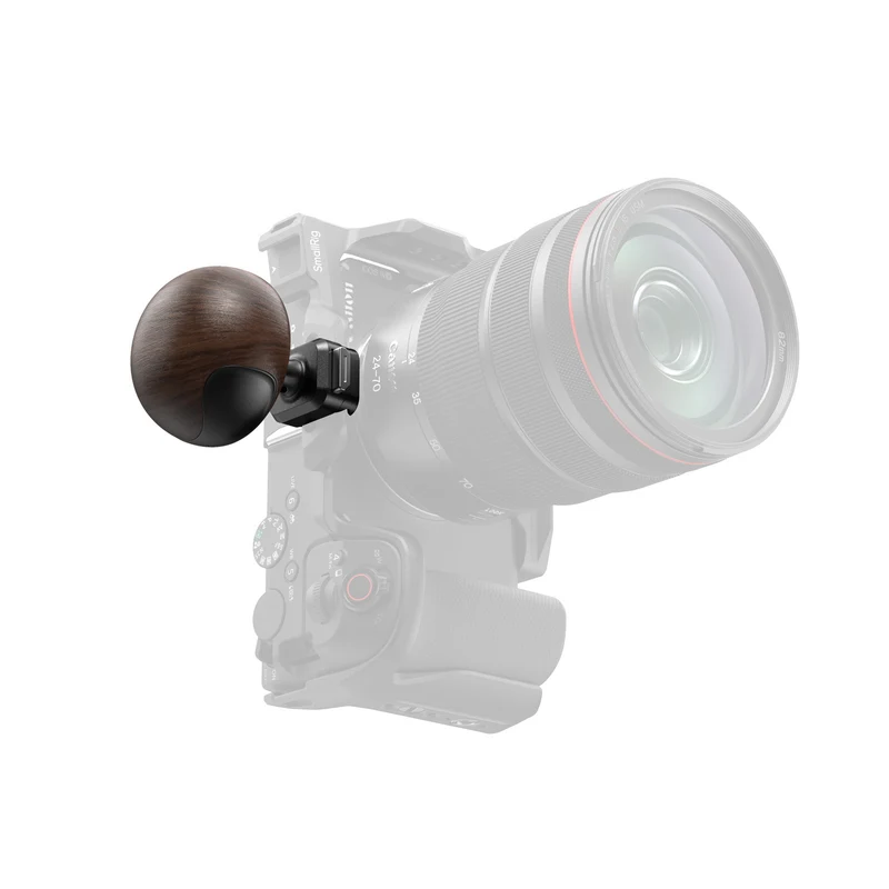 SmallRig "HawkLock" H21 Quick Release mini Wooden Side Handle 5927