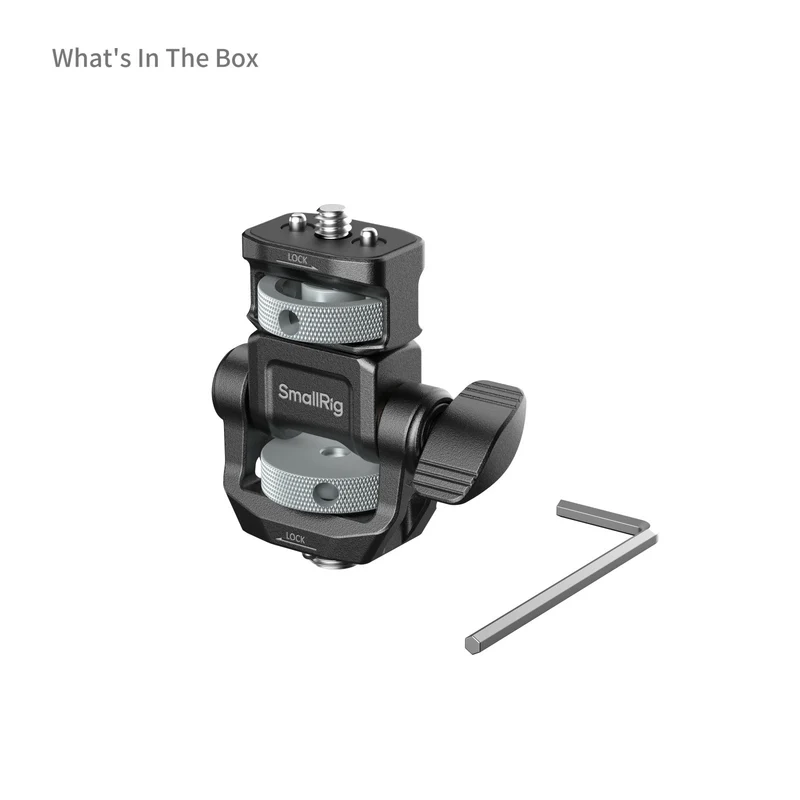 SmallRig Monitor Support for Horizontal & Vertical Shooting with ARRI 3/8"-16 Locating Screw 6314