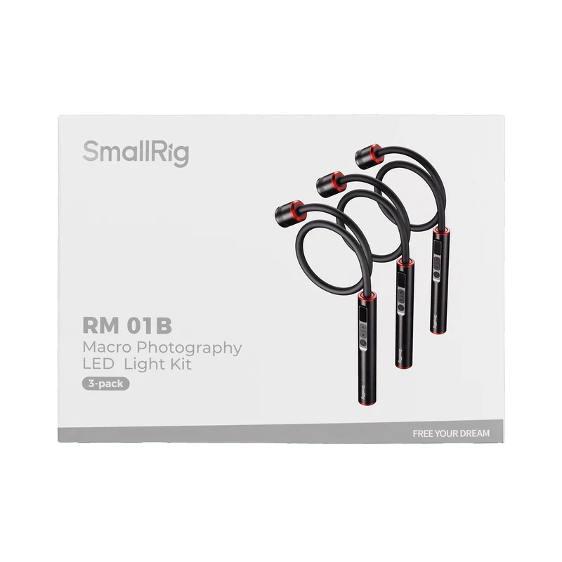 SmallRig RM 01B Macro Photography LED Light Kit (3-pack) 6226