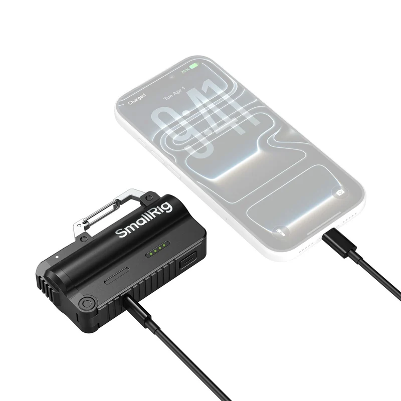 SmallRig 10000mAh Battery and Charger Kit for 21700 Battery (Black) 6091