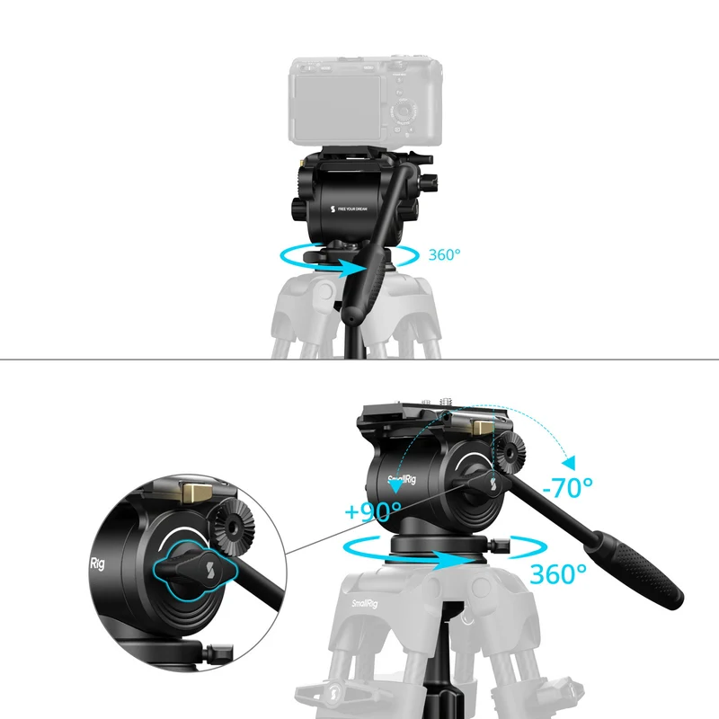 SmallRig Heavy-Duty Video Head 6551