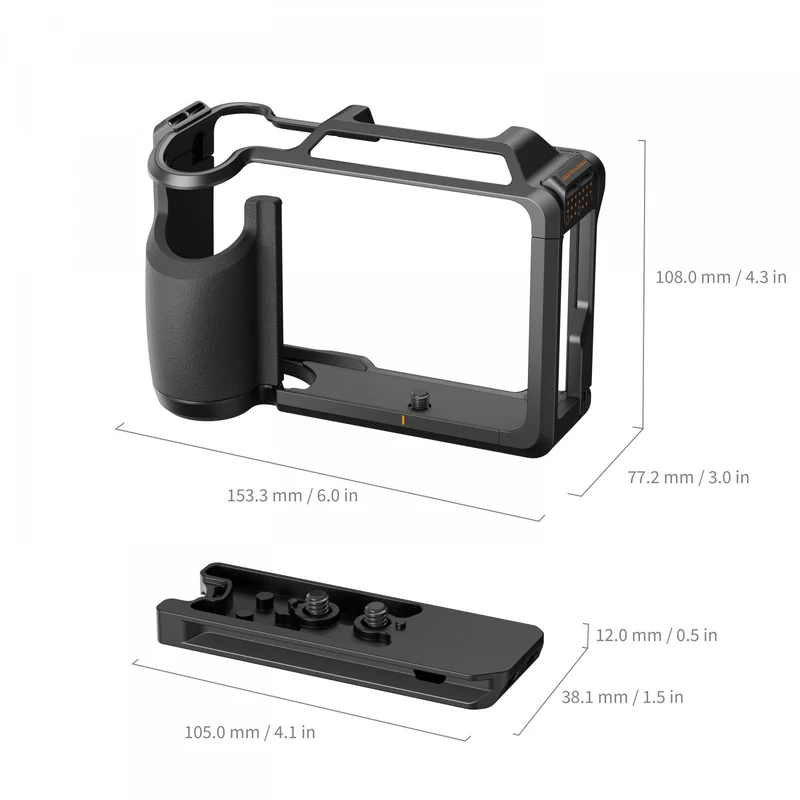 SmallRig Modular Metal Cage for Hasselblad X2D II 100C / X2D 100C (Black) 5929