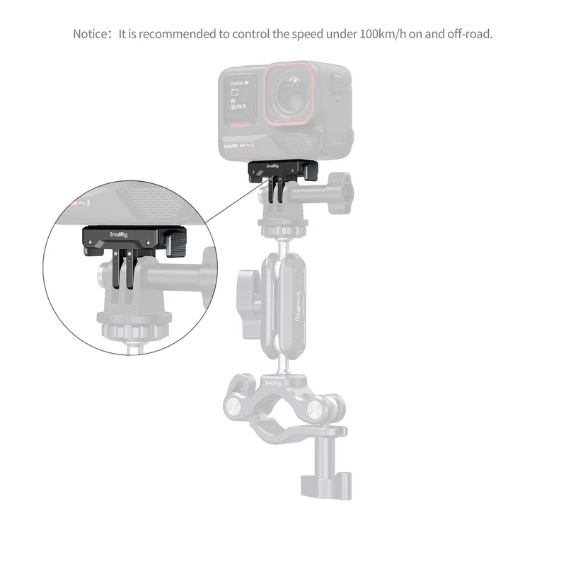 SmallRig Quick Release Mount Adapter for Insta360 Ace Pro 2 / Ace Pro / Ace 5814B