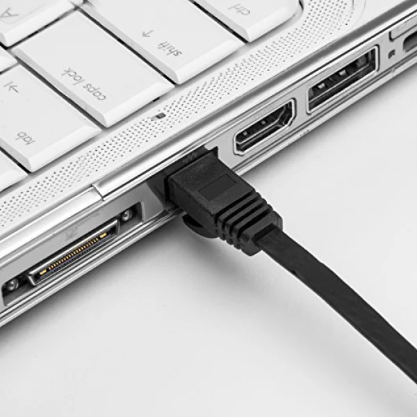 VIVANCO Hochwertiges Telefon Anschlusskabel, kompatibel mit Anrufbeantworter, RJ11 auf TAE N, 2-adrig, 10 m, Schwarz