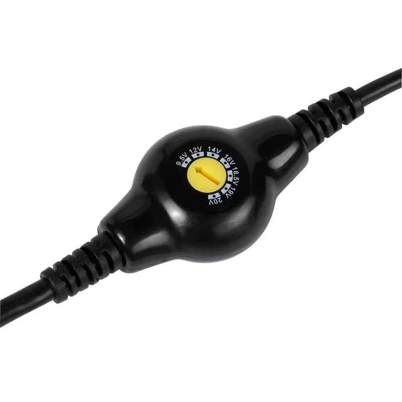 VIVANCO Notebook Ladeadapter 48W - Hochwertiges Universal Netzteil für Notebooks und Netbooks mit 10 Steckertypen, Verpolungs- und Überstromschutz
