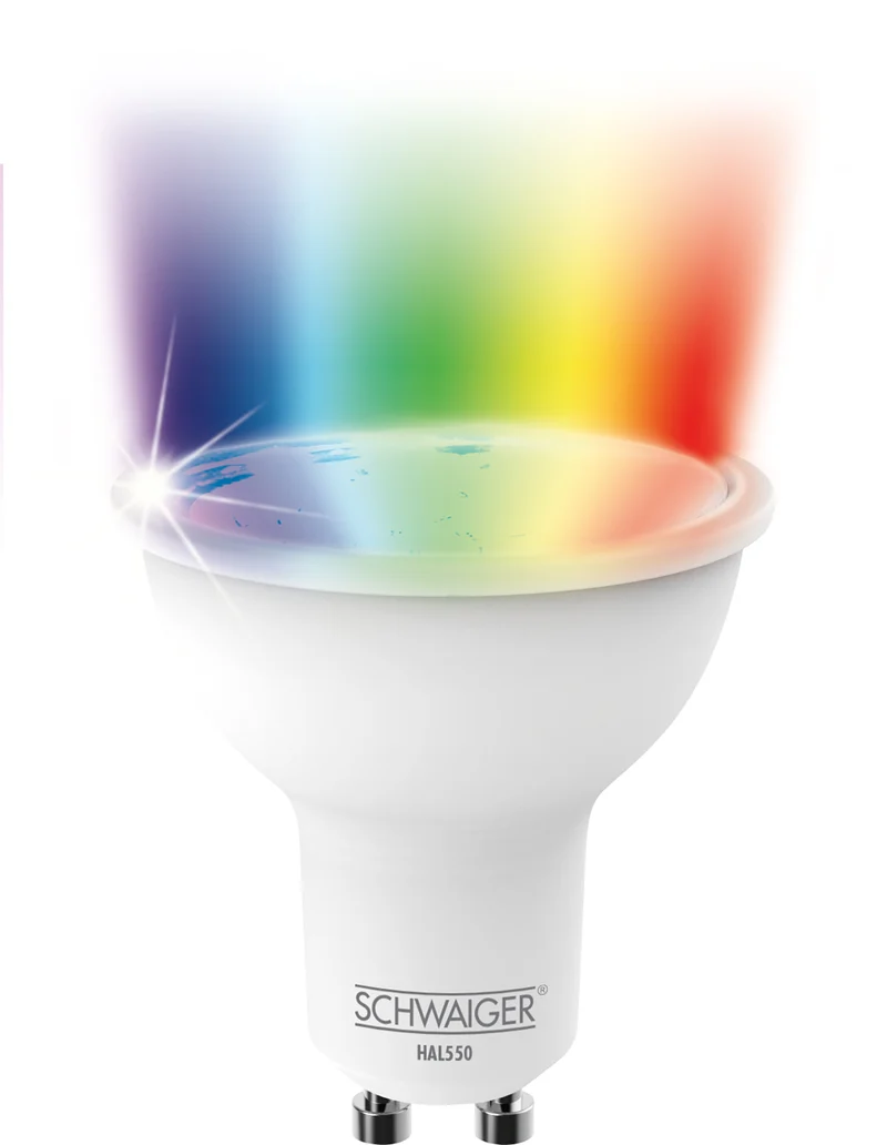 Smart Leuchtmittel LED RGB dimmbar GU10