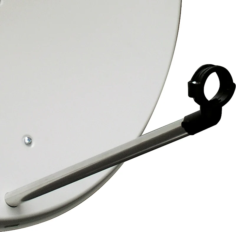 Stahl Satellitenschüssel 70 cm Hellgrau
