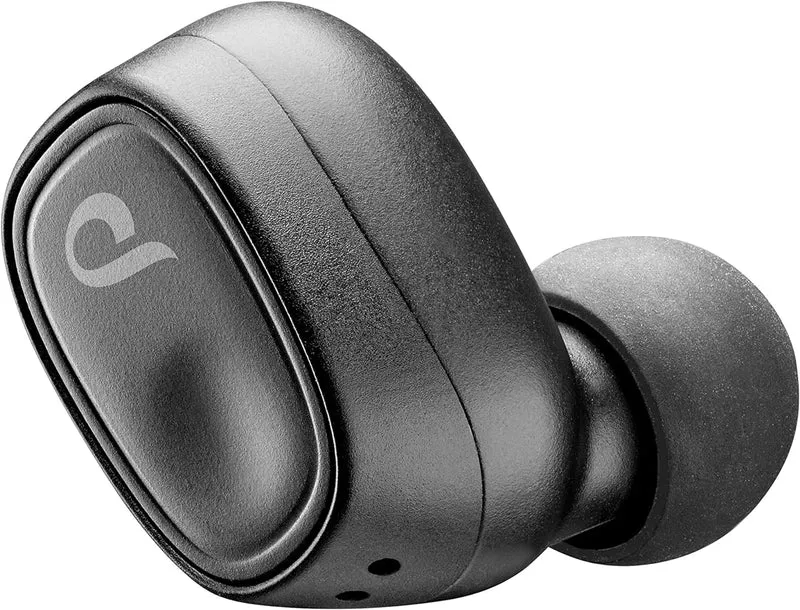 Bluetooth InEar Kopfhörer Cellularline Ultimate TWS Shadow mit 25h Standby und 3h Gesprächszeit in schwarz
