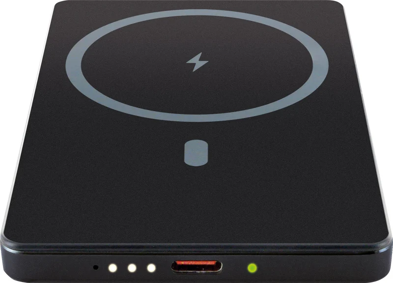 Powerbank QI-Ladefunktion MagSafe-kompatibel 5000 mAh