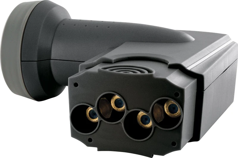 Quad LNB digital SUN PROTECT anthrazit
