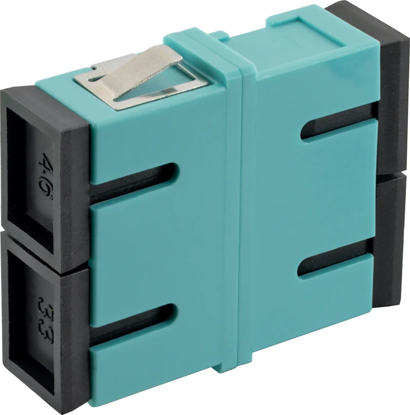 Adapter Glasfaser SC Duplex o. Flagge
