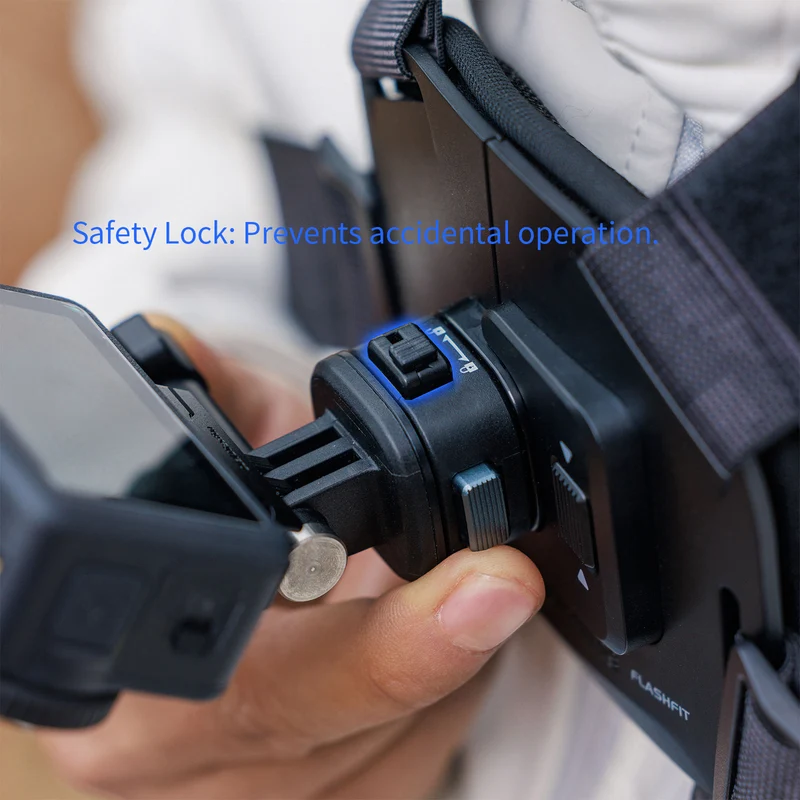 SmallRig Quick Release Chest Strap Mount for DJI Osmo Pocket 4 / 3 6050