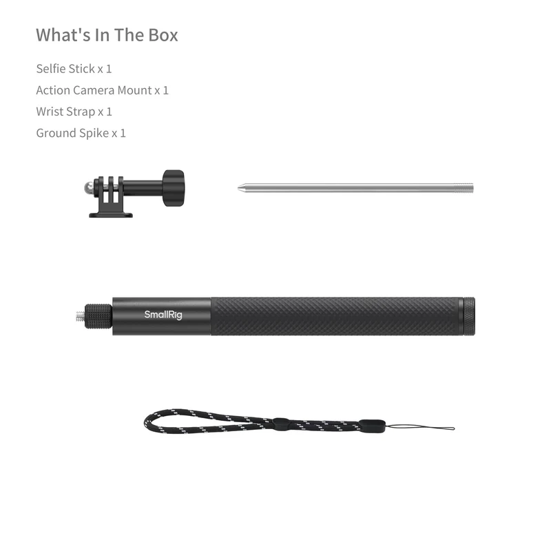 SmallRig Selfie Stick for Action Cameras (120cm / 47in) 6319