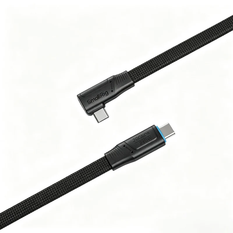 SmallRig USB-C Self-Coiling Data Cable (USB 3.2 Gen2x2 & 60cm / 23.6in) 5615