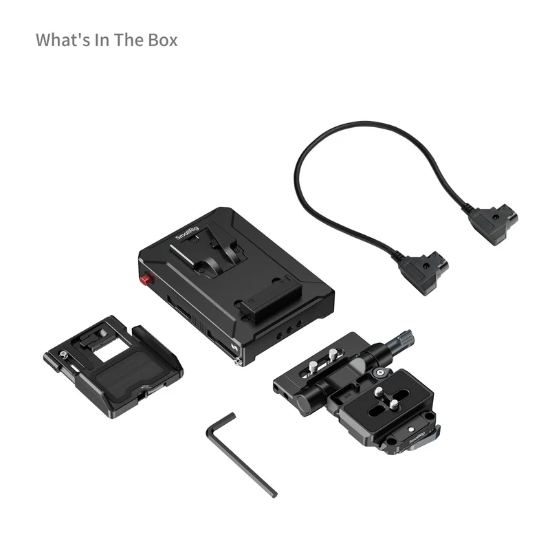 SmallRig Intelligent Power Management V-Mount Battery Plate Compatible with Arca-Swiss Quick Release Plate 5899