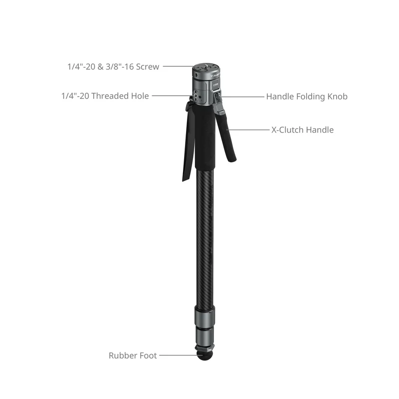 SmallRig × Potato Jet TRIBEX PRO Monopod (Basic Version) 6284