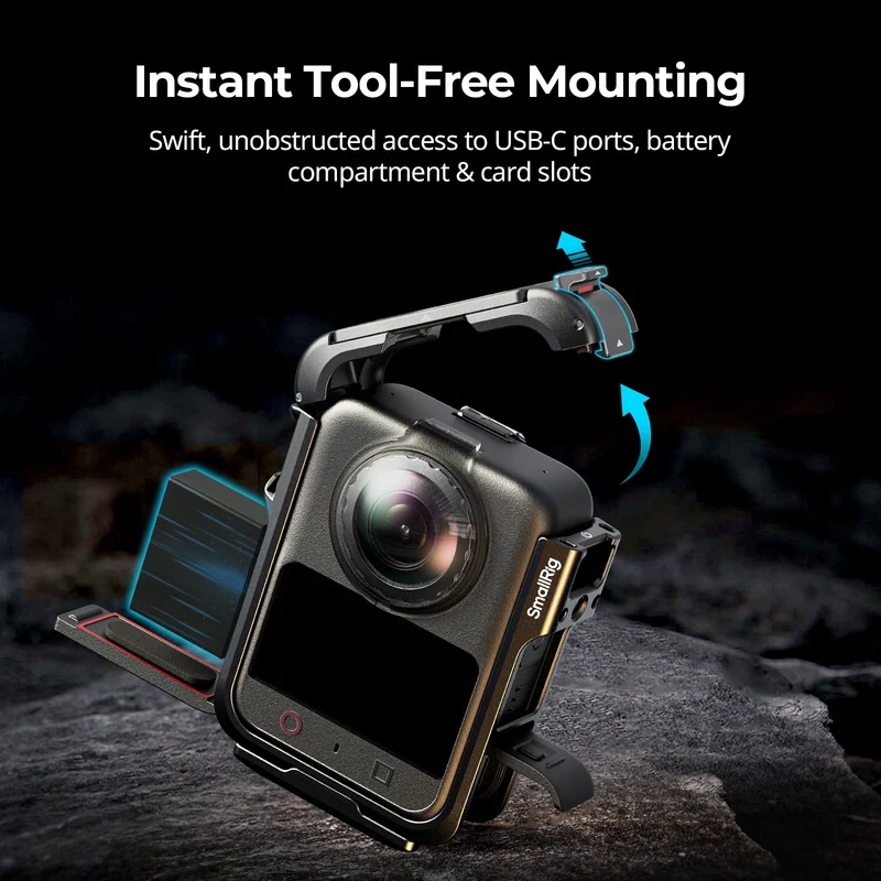 SmallRig Cage for DJI Osmo 360 II (Basic Edition) 6716