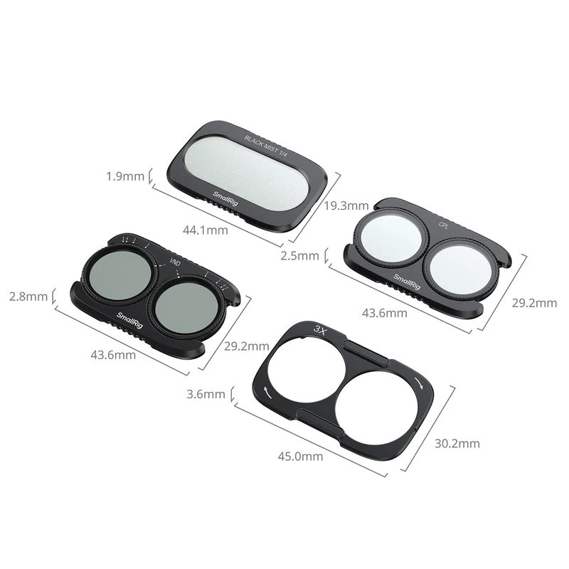 SmallRig Split Filter Kit for DJI Osmo Pocket 4P 6477