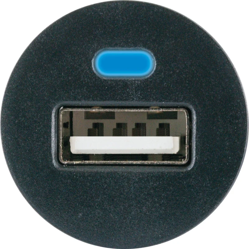 KFZ Ladegerät 12/24 V USB-A mit Status LED