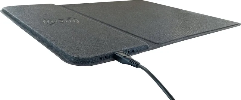 Kabellose PC-Maus mit QI-Mauspad