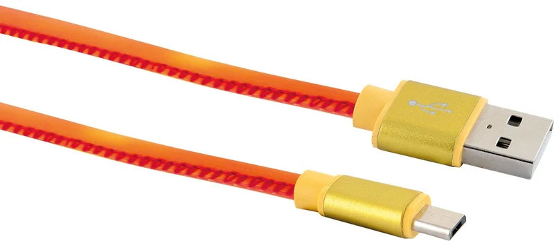 Micro-USB Kabel Thermo-Farbwechsel 1,5 m
