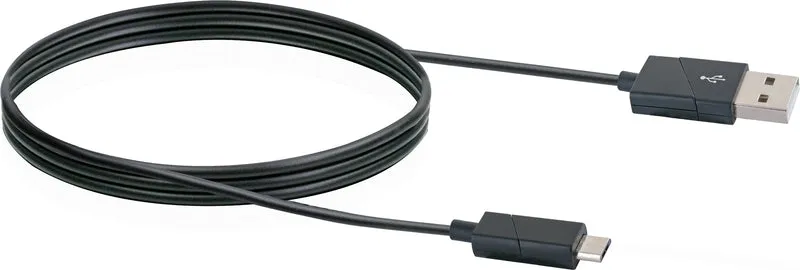 Micro-USB auf USB-A Kabel drehbare Stecker 1,2 m