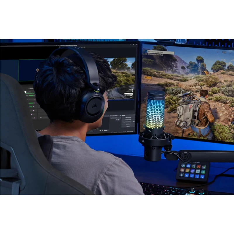 Corsair VOXARA USB Gaming Condenser Microphone (Black)