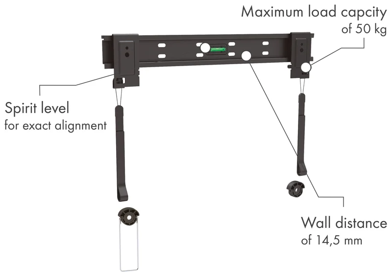 TV Wandhalter (fix) bis 55 Zoll