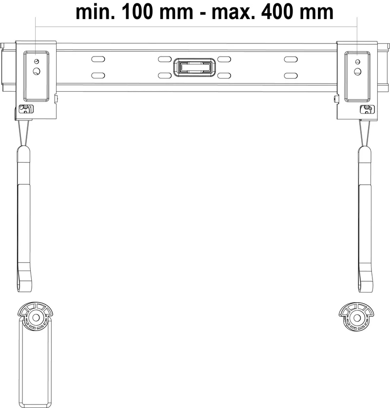 TV Wandhalter (fix) bis 55 Zoll