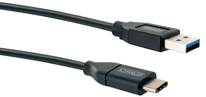 USB-C auf USB-A Kabel 0,5 m