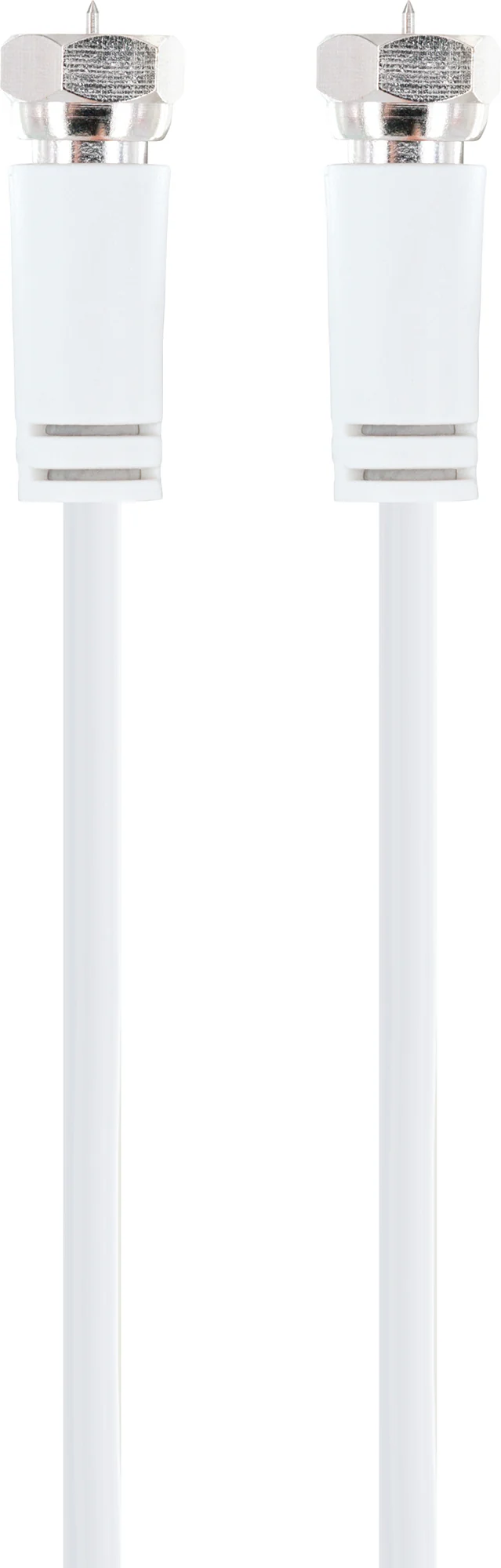 SAT-Anschlusskabel mit IEC Adaptern 3 m 75 dB