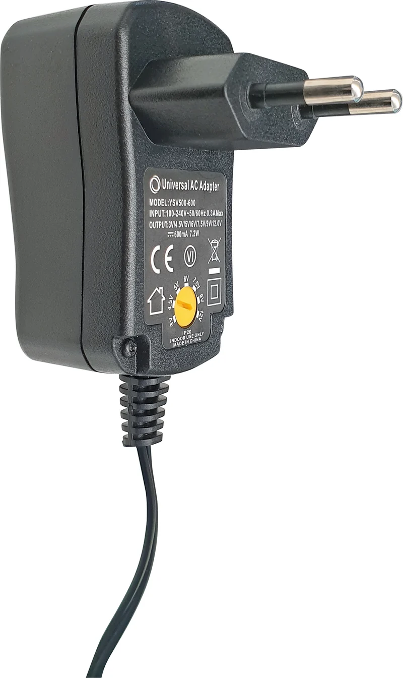 Steckernetzgerät Universal 9 Adapter 600mA