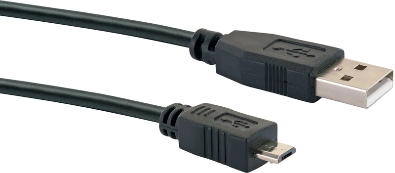 Micro-USB auf USB-A Kabel 1/1,8 m