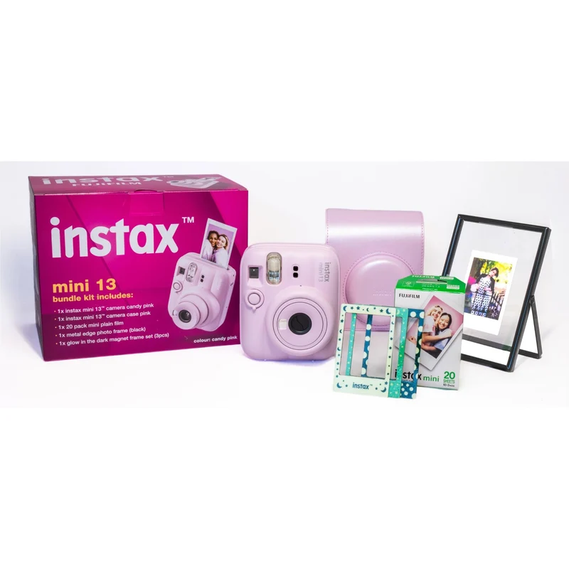 Fujifilm Instax Mini 13 Seasonal Bundle (Pink)