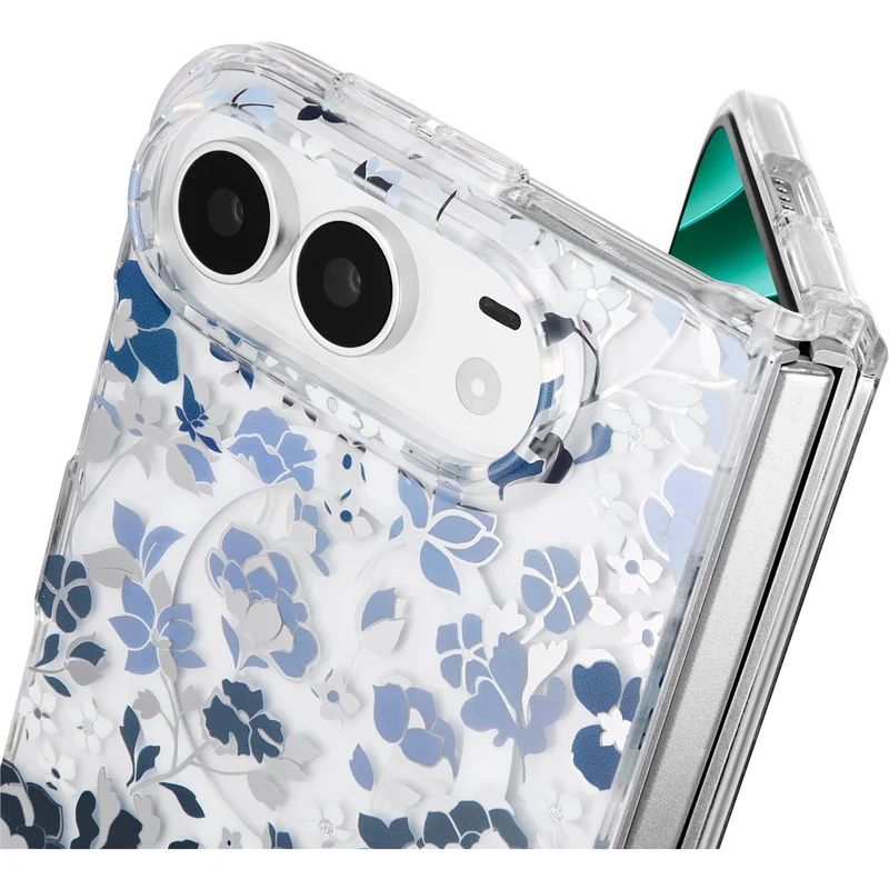 Kate Spade Magsafe Case for iPhone Duo (Flowerbed Blue)