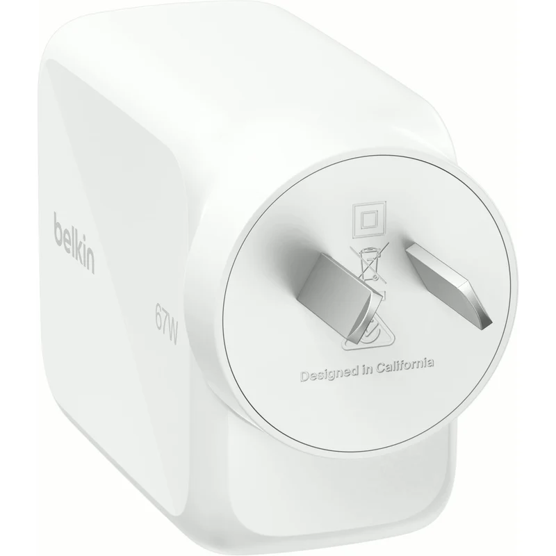 Belkin BoostCharge Pro Retractable GaN Wall Charger 67W