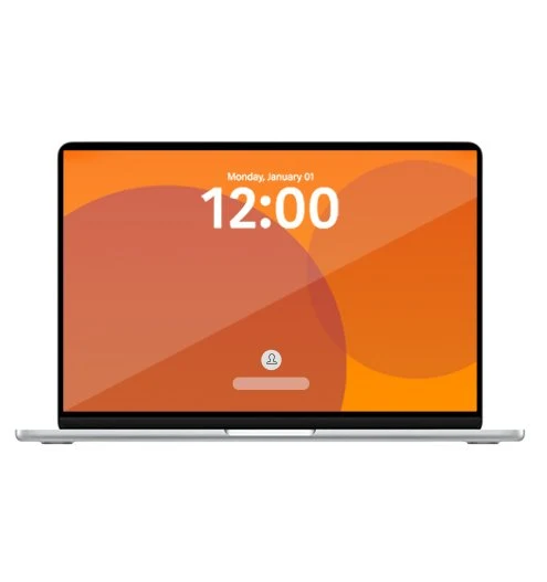 Apple MacBook Air(2022) 13.6inch M2 Chip 256GB - Silver - [~Refurbished: Good condition]