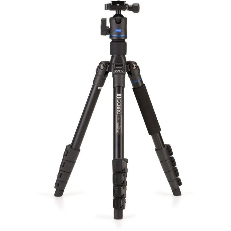 Benro iTrip Aluminium Foldable Series 1 Tripod Kit 154.5cm (Black)