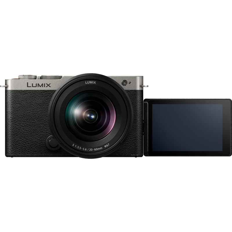 Panasonic LUMIX S9 6K Video Compact Full-Frame Mirrorless Camera with 20-60mm Lens (Silver)