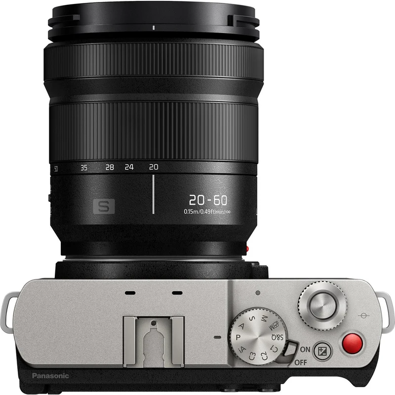 Panasonic LUMIX S9 6K Video Compact Full-Frame Mirrorless Camera with 20-60mm Lens (Silver)