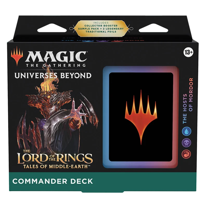 Wizards Of The Coast Magic The Lord of the Rings: Tales of Middle-Earth Commander Decks (Set of 4)