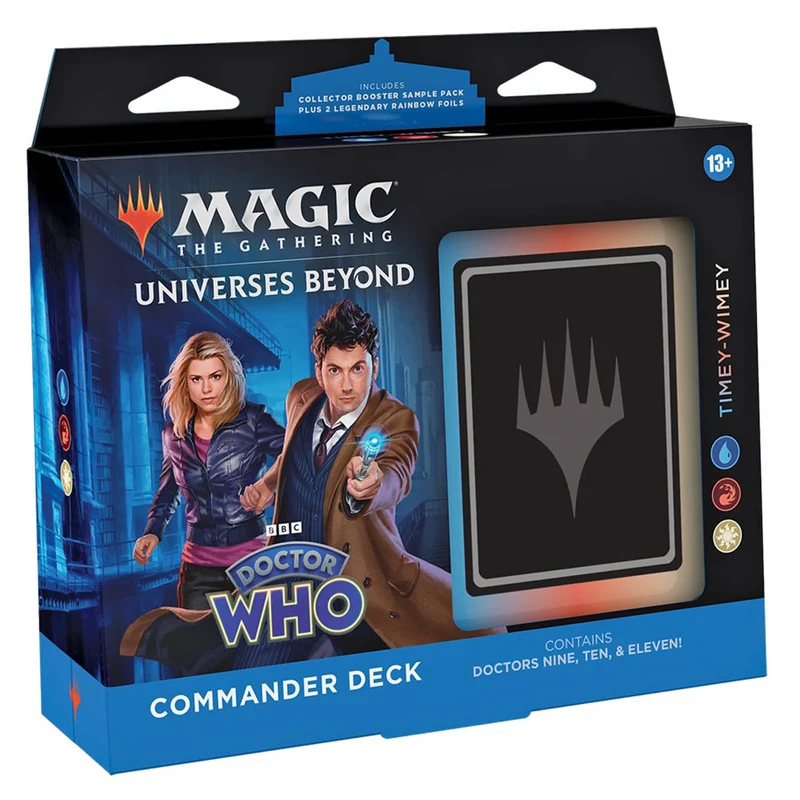 Wizards Of The Coast Magic Doctor Who Commander Decks (Set of 4)