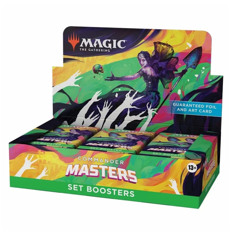 Wizards Of The Coast Magic Commander Masters Set Booster Box