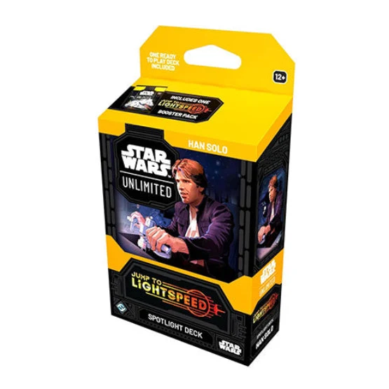 Fantasy Flight Games Star Wars Unlimited Jump to Lightspeed Han Solo Spotlight Deck