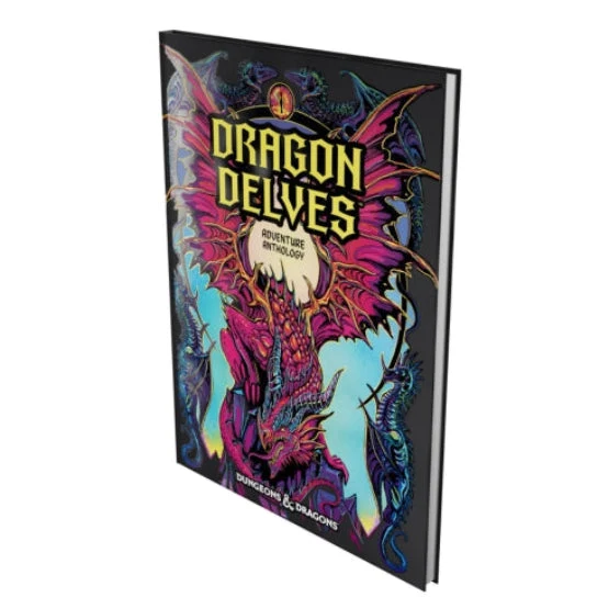 Wizards Of The Coast D&D Dungeons & Dragons Dragon Delves An Adventure Anthology Hardcover Alternative Cover