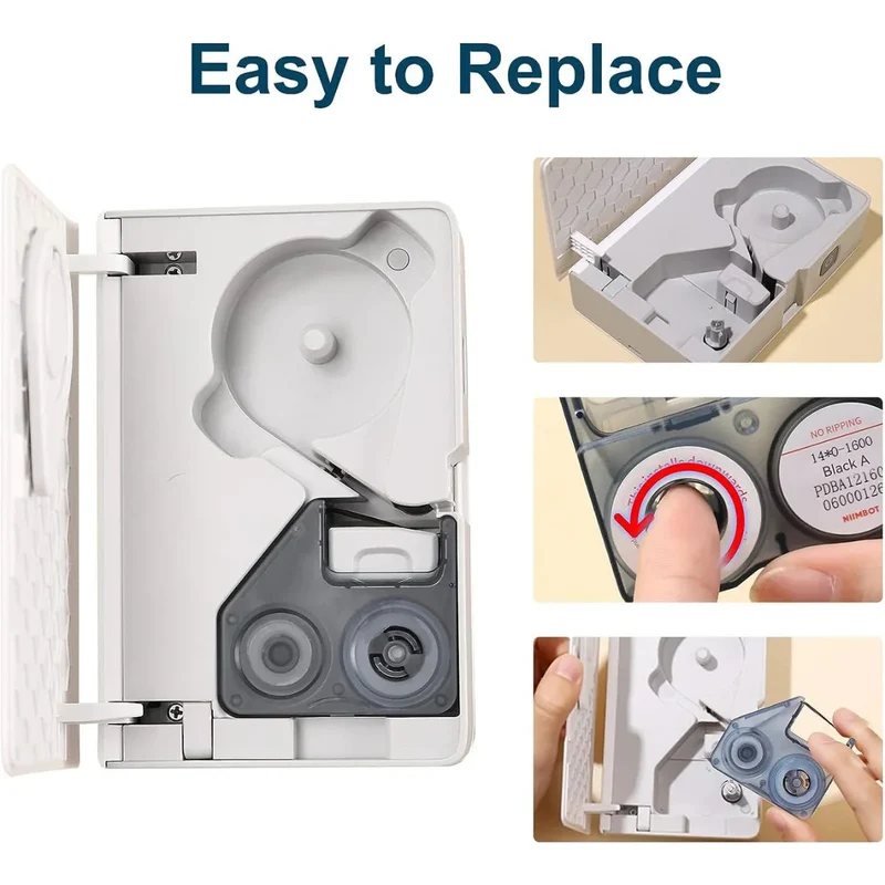 NiimBot Compatible Labeling Ribbon 16m for B18 (Blue)