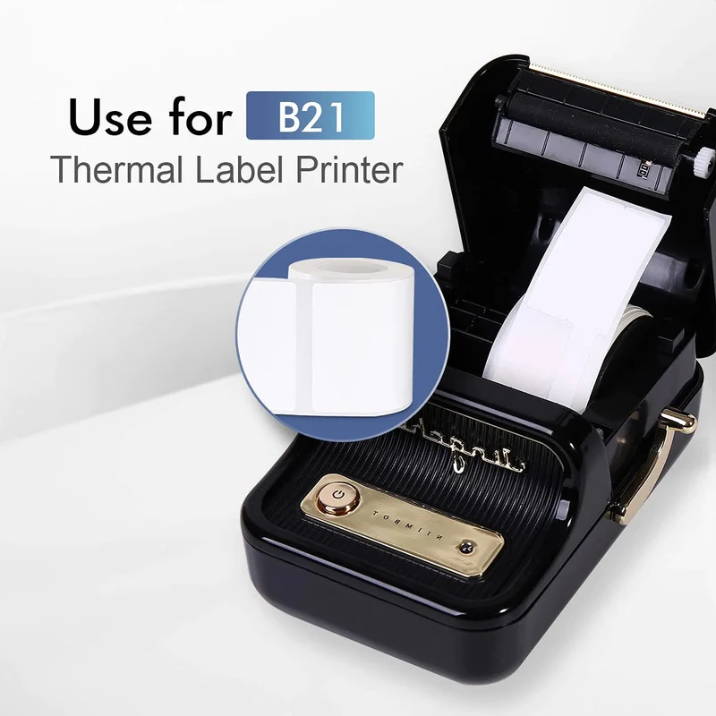 NiiMbot white label paper 21*21mm For B21/B3S/B1 [300-Pieces]