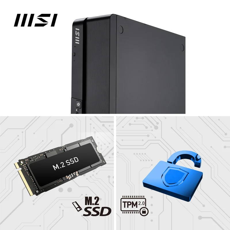 MSI Pro DP80 A14G-046AU Desktop PC (Intel Core i5/1TB)[Ex-Display]